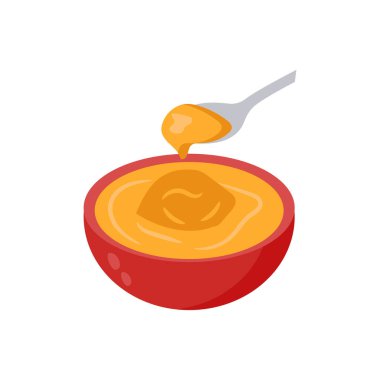 Vektör olarak Ghee simgesi. Logotype