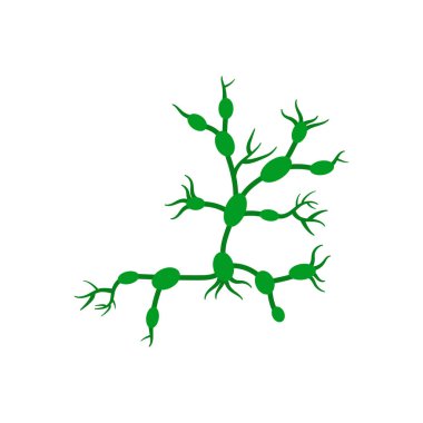 Vektör olarak lenf nodu simgesi. Logotype