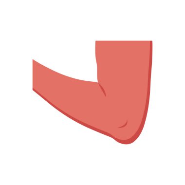 Dirsek simgesi vektörde. Logotype