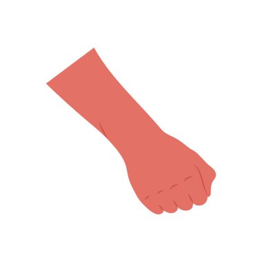 Vektör olarak bilek simgesi. Logotype