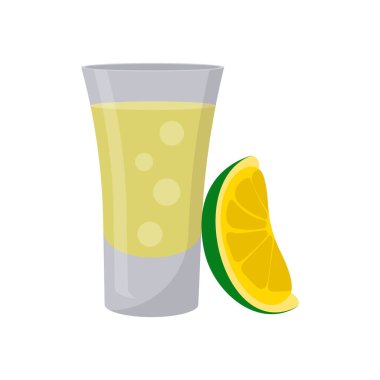 Vektör olarak tekila ikonu. Logotype