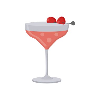 Vektör olarak Fransız Martini ikonu. Logotype