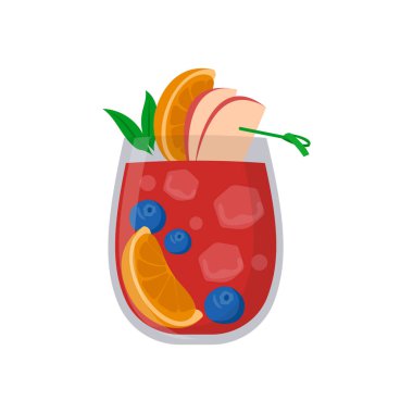 Vektör olarak Sangria ikonu. Logotype