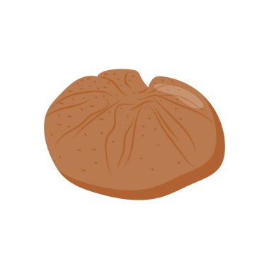 Vektör olarak Damper Ekmek simgesi. Logotype