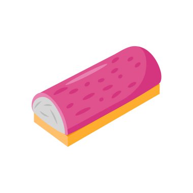 Vektör olarak Kamaboko simgesi. Logotype