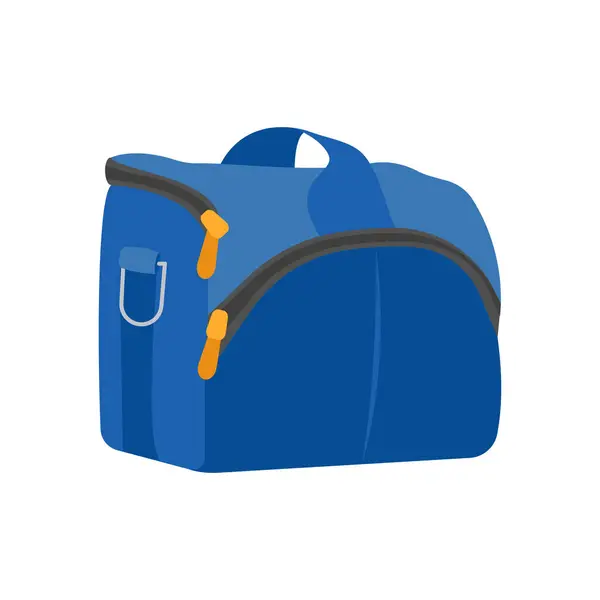 Kamera Torbası simgesi vektörde. Logotype