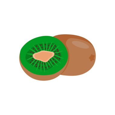 Vektör kivi simgesi. Logotype