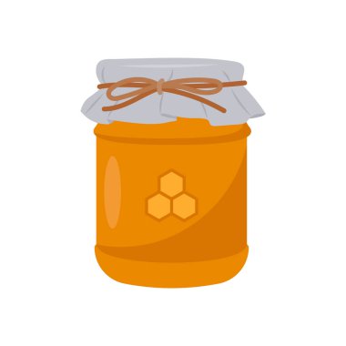 Vektör olarak bal simgesi. Logotype