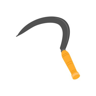 Orak simgesi vektörde. Logotype