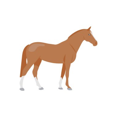 At simgesi vektörde. Logotype