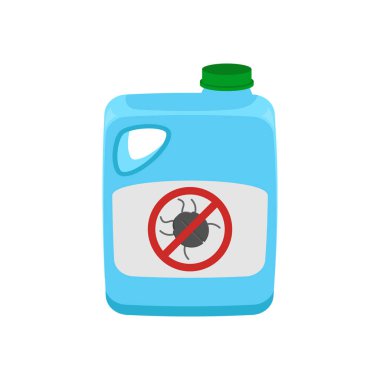 Vektör olarak böcek ilacı ikonu. Logotype