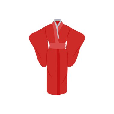Vektör olarak Kimono simgesi. Logotype