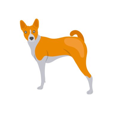 Köpek Zodiac ikonu. Logotype