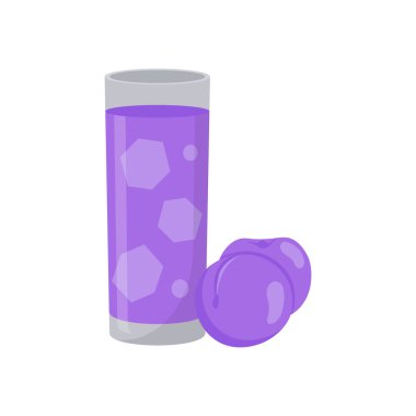 Vektör olarak erik suyu ikonu. Logotype