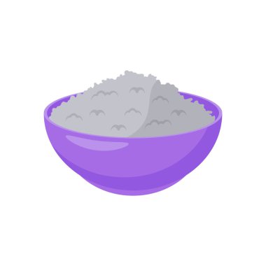 Pirinç ikonu vektörde. Logotype