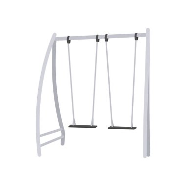 Vektör olarak salıncak simgesi. Logotype