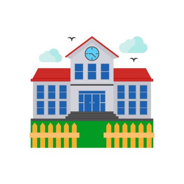 Vektör olarak anaokulu simgesi. Logotype