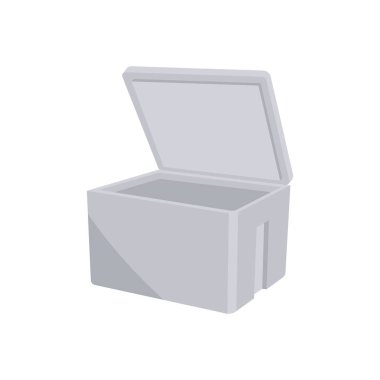 Vektör içinde yapay köpük soğutucu simgesi. Logotype