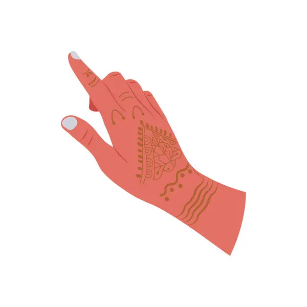 Kına simgesi vektörde. Logotype