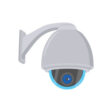 Vektör içinde SURVEILLANCE CAMERA simgesi. Logotype