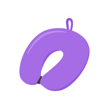 Yastık simgesi vektör olarak geziyor. Logotype