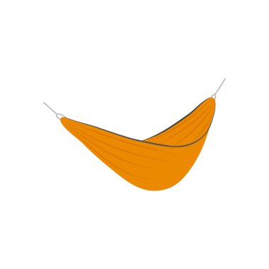Vektör olarak hamak simgesi. Logotype