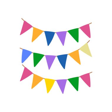 Parti Çelenkleri ikonu. Logotype