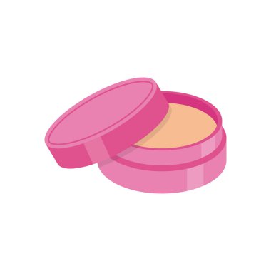 Vektör içinde gevşek toz simgesi. Logotype