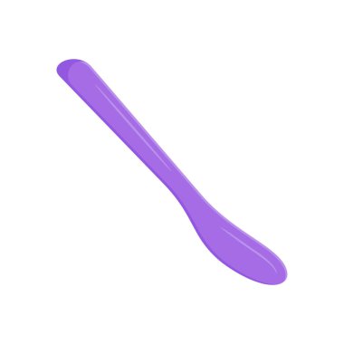 Kozmetik Spatula ikonu. Logotype