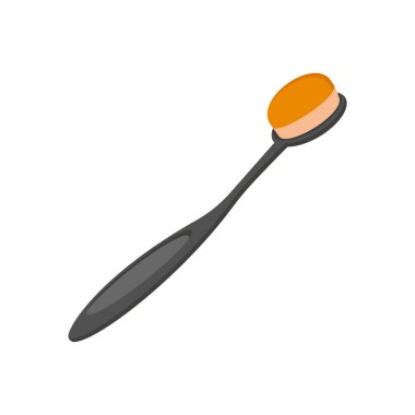 Vektör olarak temel fırça simgesi. Logotype