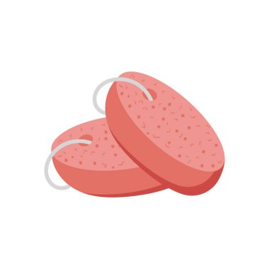 Vektör olarak sünger taşı simgesi. Logotype