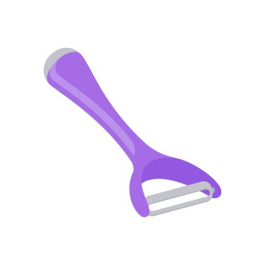 Vektör olarak patates soyacağı simgesi. Logotype