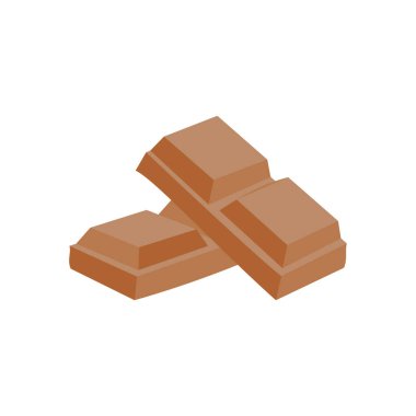 Vektör olarak çikolata ikonu. Logotype