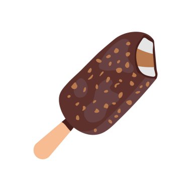 Ice Cream bar icon in vector. Logotype clipart