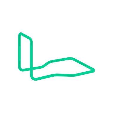 Yatak Lever Düz Vektör Resimleri İzole Edildi