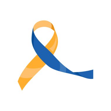 Down Sendromu Günü Düz Vektör Resimleri İzole Edildi