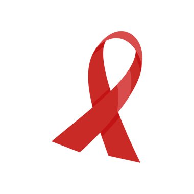 Aids Flat Vector Illustration Isolated