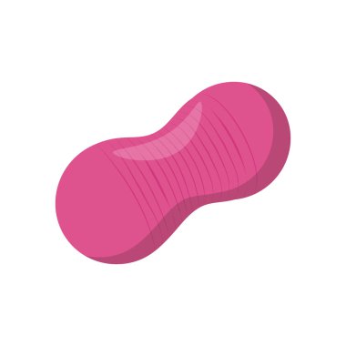 Fıstık Topu Düz Vektör Resimleri İzole Edildi