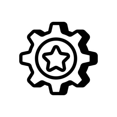 Yetenek Yönetimi simgesi vektörde. Logotype