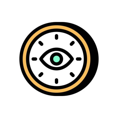 Time Tracking icon in vector. Logotype