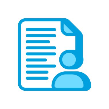 Vektör olarak Personel Denetim simgesi. Logotype