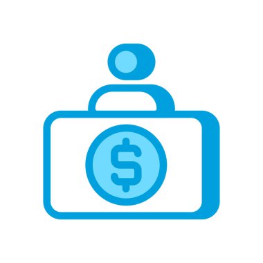 Vektör olarak çalışan veri simgesi. Logotype