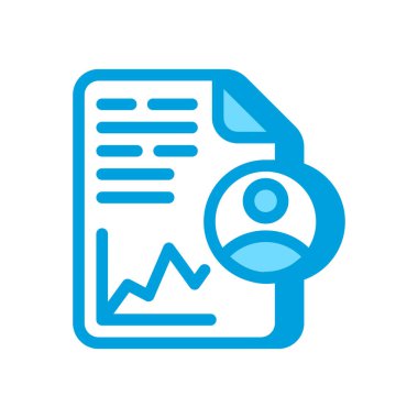 Vektör olarak Mali Denetim simgesi. Logotype