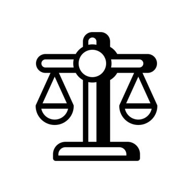 Vektör olarak Hukuki Danışmanlık simgesi. Logotype