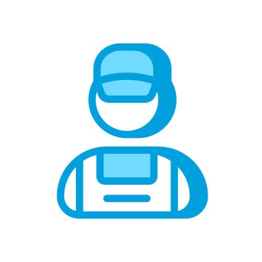 Vektör olarak Personel Disiplin simgesi. Logotype