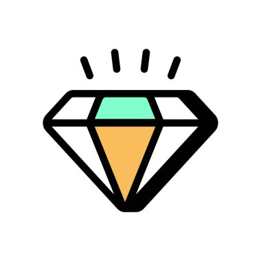 Vektör olarak birinci sınıf simge. Logotype