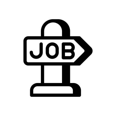 Vektör olarak Job Rout simgesi. Logotype