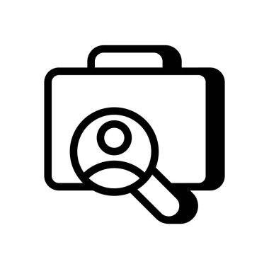 Vektör olarak Personel simgesini bul. Logotype