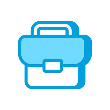 Vektör olarak portföy simgesi. Logotype