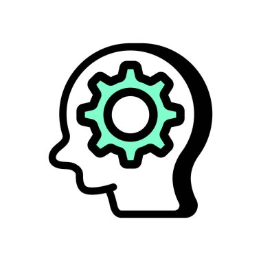 Vektör olarak simge düşünüyorum. Logotype